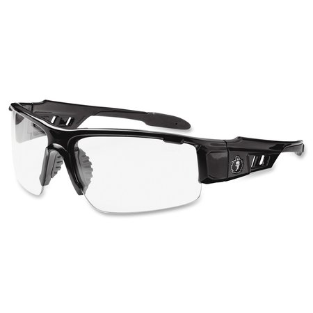 Ergodyne Safety Glasses, Clear Polycarbonate 52000